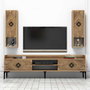 Hanah Home Samba Mueble para TV Nogal